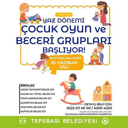 Çocuk Oyun ve Beceri Grupları