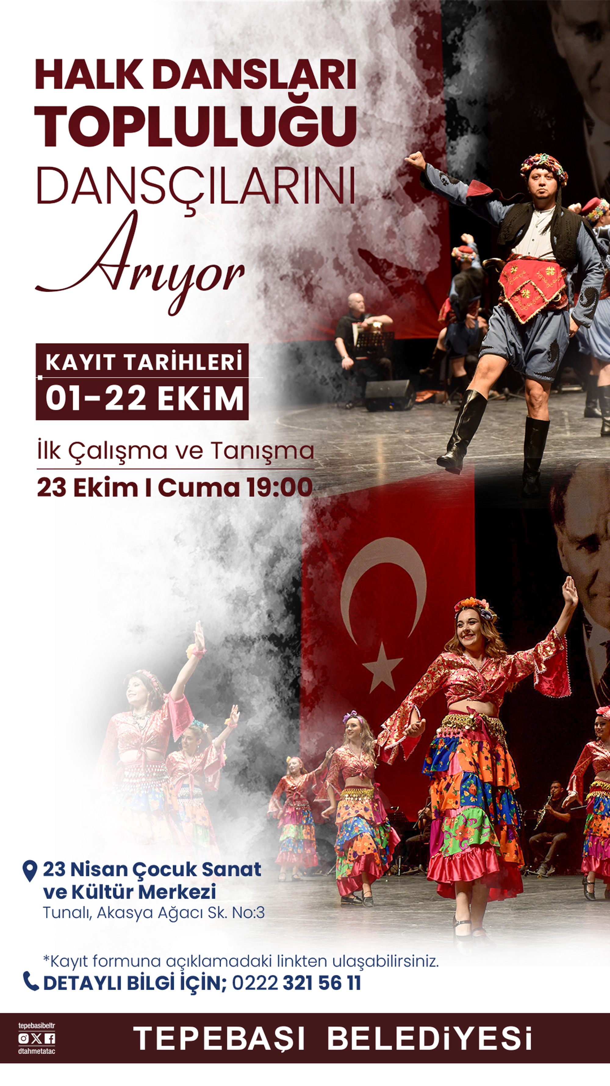 HALK DANSLARI TOPLULUĞU DANSÇILARINI ARIYOR