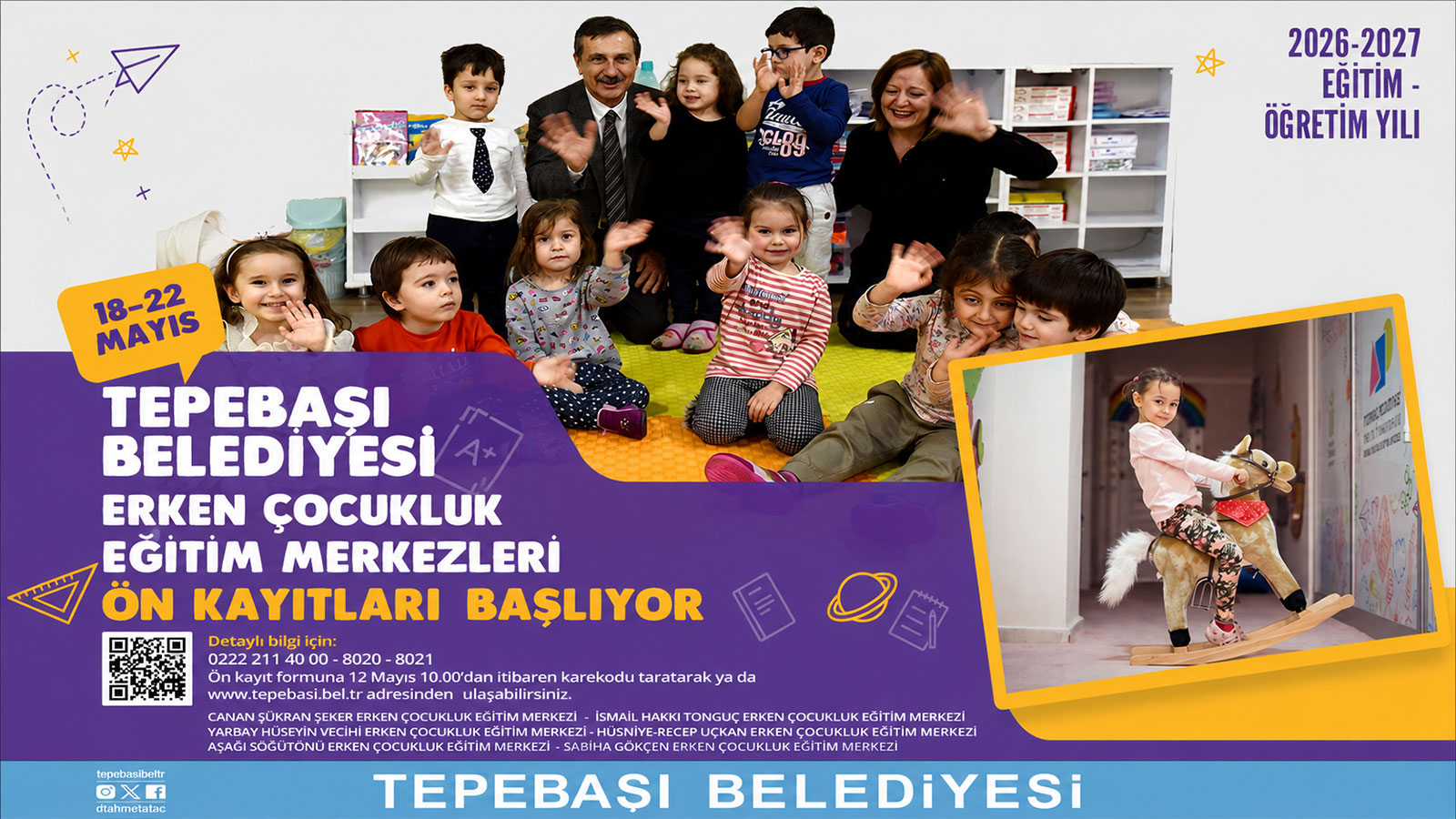 Ön kayıt formu için tıklayınız.