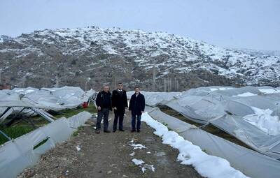 BAŞKAN ATAÇ'DAN ALPAGUT'A GEÇMİŞ OLSUN ZİYARETİ