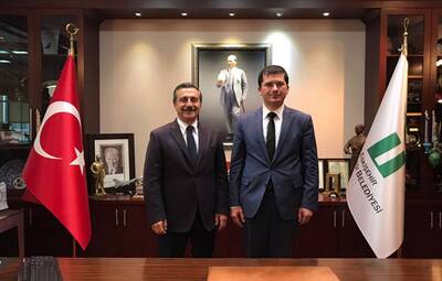 ÖZBAY'DAN, ATAÇ'A ZİYARET