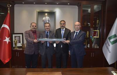 TCDD DEMİRYOLLARI EĞİTİM MERKEZİNDEN TEŞEKKÜR ZİYARETİ