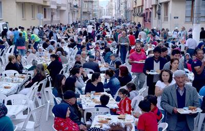 4 MAHALLE İFTARDA BULUŞTU