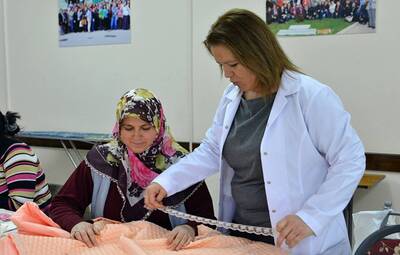 BELDE EVLERİ DAYANIŞMANIN MERKEZİ