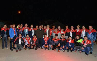BAŞKAN ATAÇ MUTTALİP'DE ASKER UĞURLADI