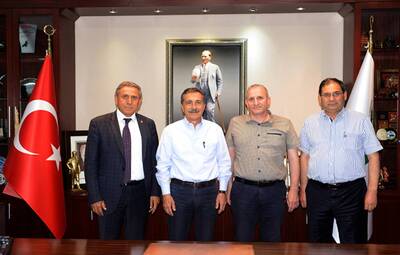 CHP PM ÜYESİ KAYA'DAN, BAŞKAN ATAÇ'A ZİYARET