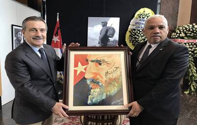 KÜBA BÜYÜKELÇİSİ CASALS SÖYLEŞİ İÇİN GELİYOR