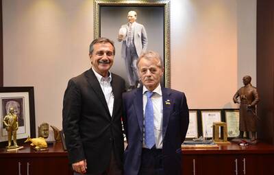 BAŞKAN ATAÇ, KIRIMOĞLU'NU AĞIRLADI