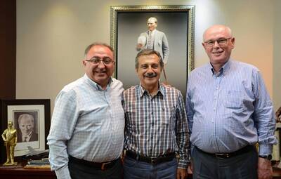 VEFA SALMAN'DAN AHMET ATAÇ'A ZİYARET