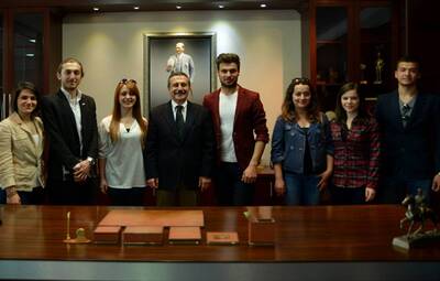 21. YÜZYIL KULÜBÜ'NDEN BAŞKAN ATAÇ'A ZİYARET