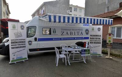 TEPEBAŞI'NDAN MOBİL ZABITA KARAKOLU