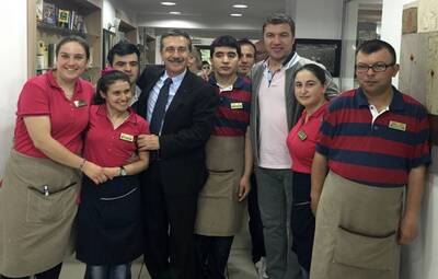 BAŞKAN ATAÇ, ÇALAR SAAT'E KONUK OLDU