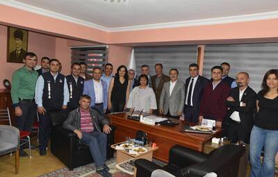 BAŞKAN ATAÇ, TÜM BEL-SEN ÜYELERİ İLE BULUŞTU