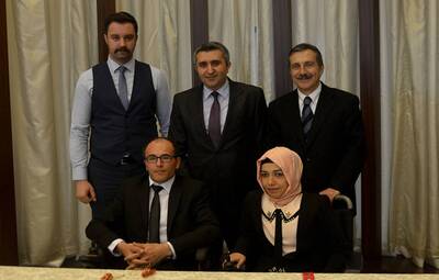 ENGELSİZ AŞKIN NİKAHINI BAŞKAN ATAÇ KIYDI