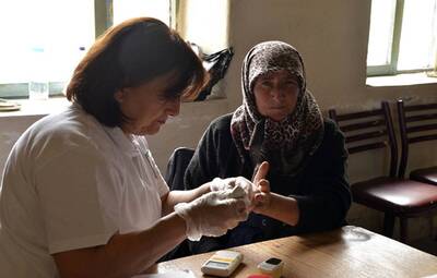 AVLAMIŞLI VATANDAŞLARA SAĞLIK KONTROLÜ
