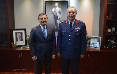 KORGENERAL ÜNAL ATAÇ'I ZİYARET ETTİ