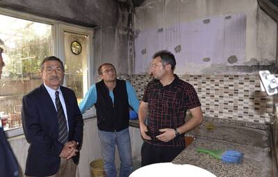 BAŞKAN ATAÇ'TAN GEÇMİŞ OLSUN ZİYARETİ