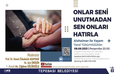 ALZHEIMER SÖYLEŞİLERİ DEVAM EDİYOR