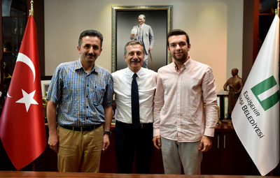 BAŞKAN ATAÇ BAŞARILI ÖĞRENCİYİ AĞIRLADI