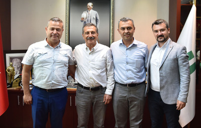 KIRKALILARDAN BAŞKAN ATAÇ'A ZİYARET