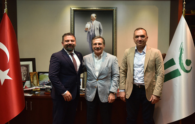 FORD OTOSAN HEYETİNDEN ATAÇ'A ZİYARET