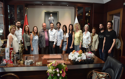 KIRMIZI ŞERİT PROJESİ EKİBİNDEN ATAÇ'A ZİYARET