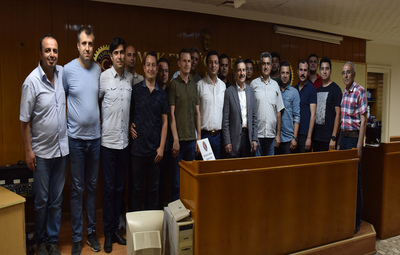 BAŞKAN ATAÇ'TAN HARB-İŞ'E ZİYARET