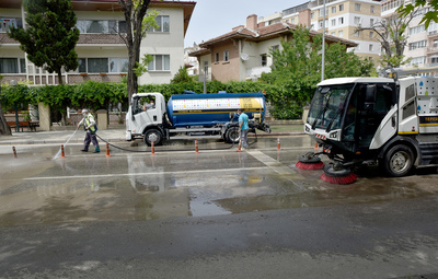 MAHALLE MAHALLE TEMİZLİK SÜRÜYOR