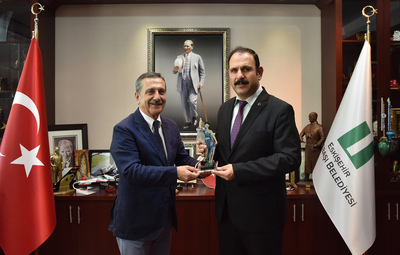 BAŞSAVCI İRCAL'DAN BAŞKAN ATAÇ'A ZİYARET