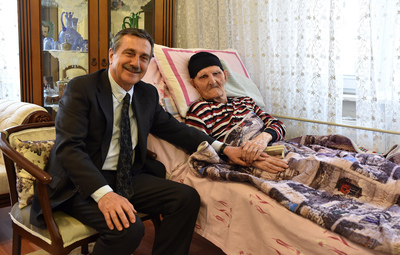 ATAÇ'TAN GEÇMİŞ OLSUN ZİYARETİ