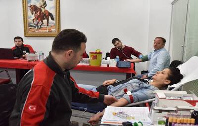 TEPEBAŞI'NDAN KAN BAĞIŞI DESTEĞİ