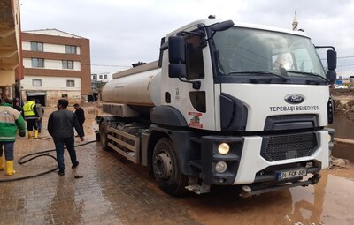 TEPEBAŞI BELEDİYESİ SEL BÖLGESİNDE