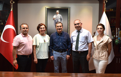 NADİR ERDEM'DEN BAŞKAN ATAÇ'A VEDA ZİYARETİ