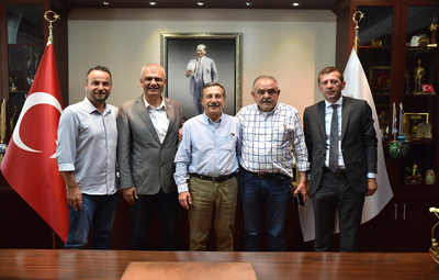 ERDOĞAN ISIR'DAN BAŞKAN ATAÇ'A ZİYARET