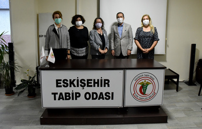 BAŞKAN ATAÇ'TAN TABİP ODASI'NA ZİYARET