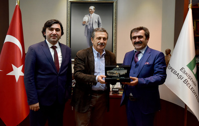 AHMET ATAÇ VELİ AYLAR İLE BİR ARAYA GELDİ