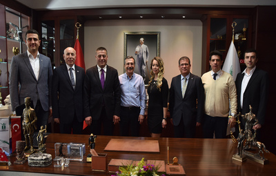 ESİAD'DAN BAŞKAN ATAÇ'A HAYIRLI OLSUN ZİYARETİ