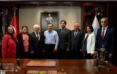 EMEKLİ ASTSUBAYLAR ATAÇ'I ZİYARET ETTİ