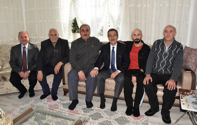 BAŞKAN ATAÇ'TAN GEÇMİŞ OLSUN ZİYARETLERİ