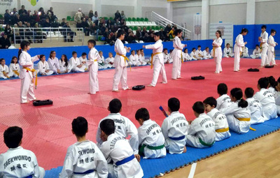 GENÇ TEKVANDOCULARIN KUŞAK HEYECANI