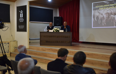KÜÇÜKBAŞ YETİŞTİRİCİLERİ İÇİN EĞİTİMLER SÜRÜYOR
