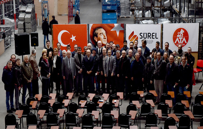 ATA DÖKÜM EMEKÇİLERİ İLE BULUŞTULAR