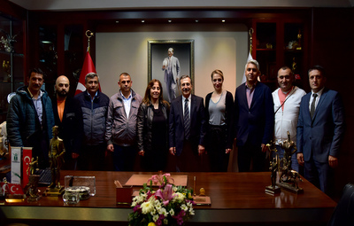 GENEL-İŞ'TEN BAŞKAN ATAÇ'A ZİYARET
