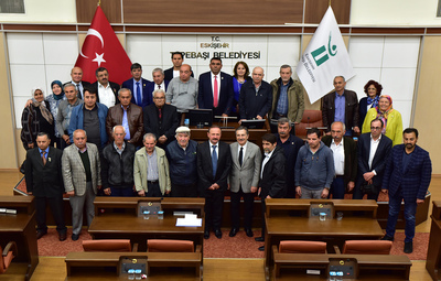 BAŞKAN ATAÇ'A ZİYARETLER SÜRÜYOR