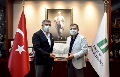 MİLLETVEKİLİ EROL'DAN BAŞKAN ATAÇ'A ZİYARET