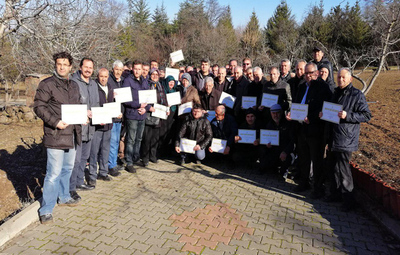 BUDAMA EĞİTİMLERİ DEVAM EDİYOR