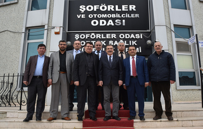 BAŞKAN ATAÇ'TAN SUAT ER'E ZİYARET