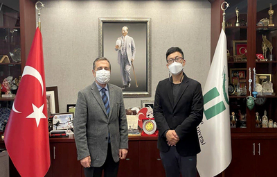 KORE KÜLTÜR MERKEZİ'NDEN BAŞKAN ATAÇ'A ZİYARET