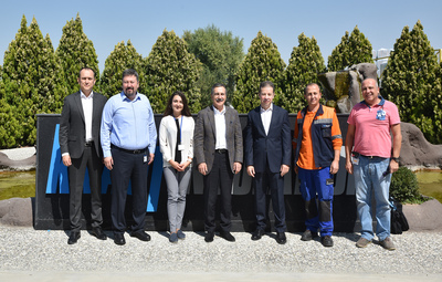 BAŞKAN ATAÇ FABRİKA ZİYARETLERİNİ SÜRDÜRÜYOR