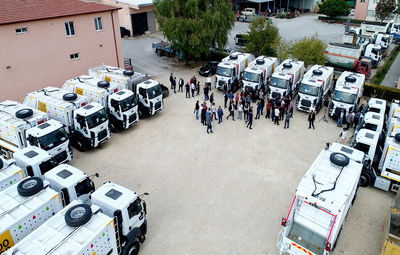TEPEBAŞI'NDA ARAÇ FİLOSU GÜÇLENİYOR